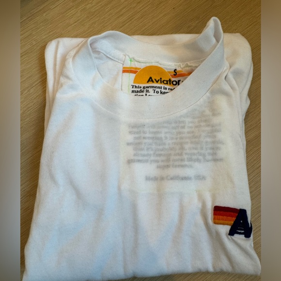 Aviator Nation White Tee - Picture 1 of 1